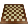 Jeu d'échecs bois noyer bordure noire pièces STAUNTON style allemand acacia/buis - numéroté taille 5