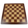 Jeu d'échecs bois padouk coins arrondis pièces STAUNTON n°5 charme 92mm - taille 5