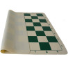Jeu d'échecs en silicone blanc/vert 51 cm pièces Club STAUNTON n°6 économiques feutrées
