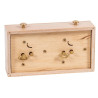 Pendule mécanique BHB bois naturel - petite
