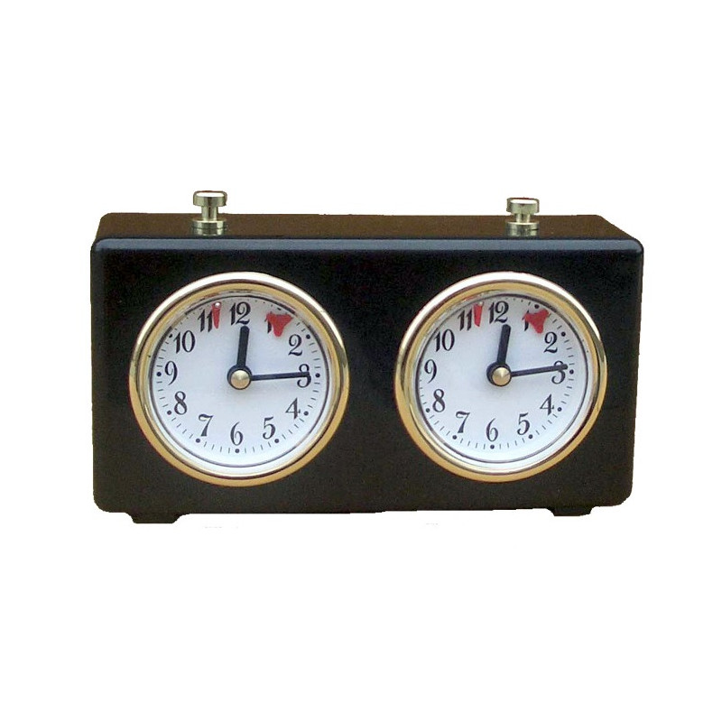 Pendule échecs analogique DT05A noire