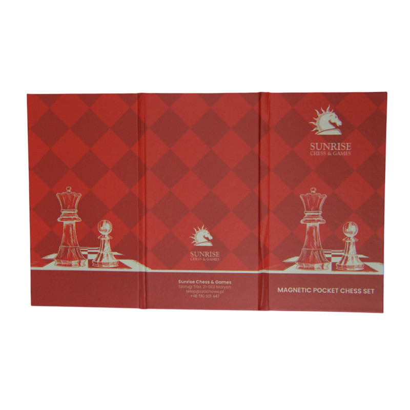 Jeu d'échecs de poche magnétique - Sunrise (avec défaut)