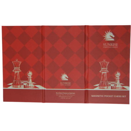 Jeu d'échecs de poche magnétique - Sunrise (avec défaut)