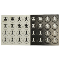 Jeu d'échecs de poche magnétique - Sunrise (avec défaut)