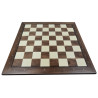 Échiquier en bois noyer numéroté bordure noire 48 cm - taille 5 (avec défaut)
