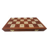 Jeu d'échecs pliant pour malvoyants hêtre/bouleau pièces bois charme - 35 cm