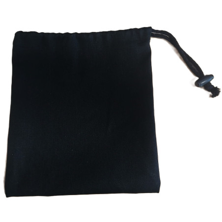 Sac de rangement en tissu épais pour pièces d'échecs - 23 x 21 cm