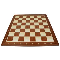 Jeu d'échecs bois sycomore/acajou pièces STAUNTON style classique acacia/buis - numéroté taille 5