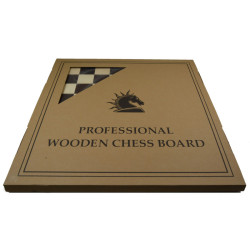 Jeu d'échecs bois wengé pièces STAUNTON style allemand acacia/buis - taille 5