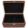 Boîte en bois sapele premium pour pièces d'échecs STAUNTON n°8