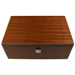 Boîte en bois sapele...