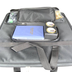 Sac de transport noir pour échiquier bois - 57 cm