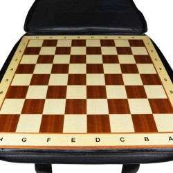 Sac de transport noir pour échiquier bois - 57 cm