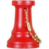 Porte-clés tour plastique rouge