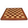 Jeu d'échecs bois padouk coins arrondis pièces STAUNTON n°4 charme 85mm - taille 4