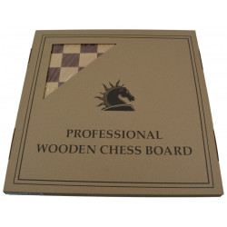 Jeu d'échecs bois sycomore/acajou pièces STAUNTON style classique acacia/buis - numéroté taille 4