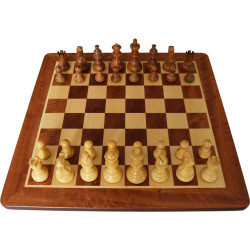 Jeu d'échecs bois padouk...