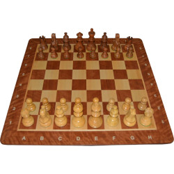 Jeu d'échecs bois padouk...