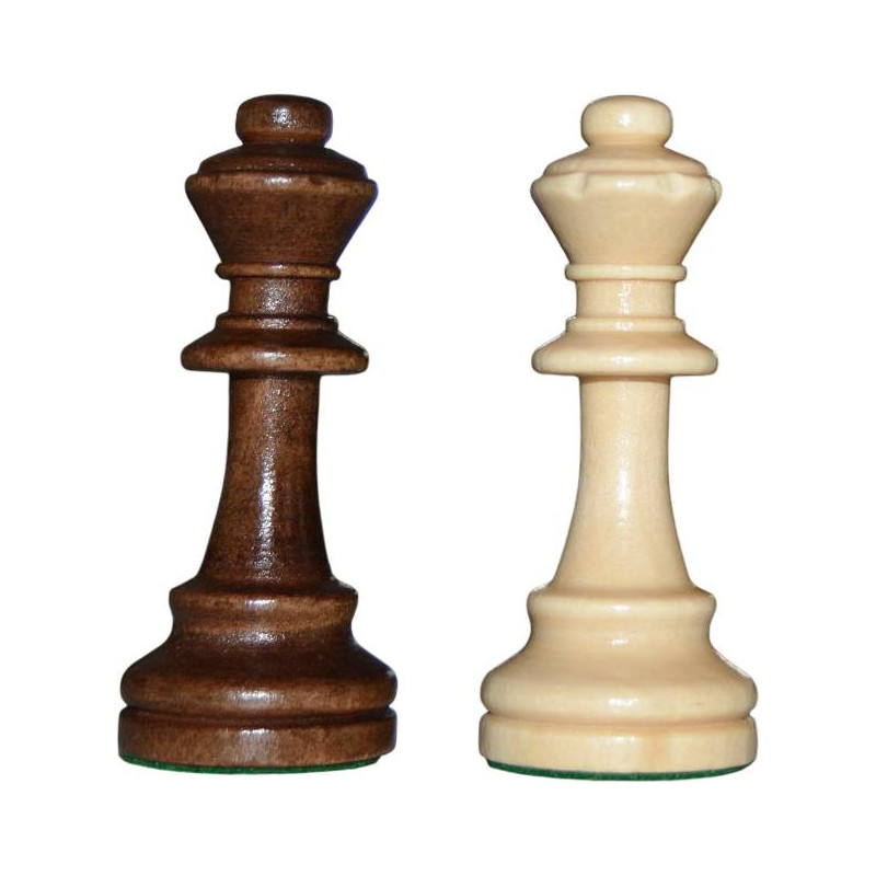 Paire de dames STAUNTON n°6 bois schima lestée feutrée