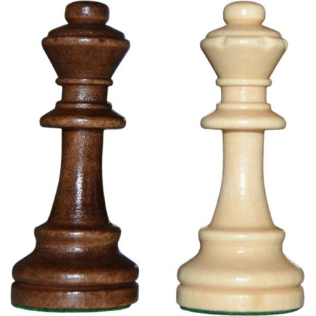 Paire de dames STAUNTON n°6 bois schima lestée feutrée
