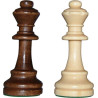 Paire de dames STAUNTON n°6 bois schima lestée feutrée