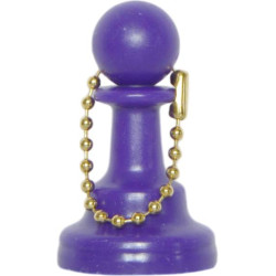 Porte-clés pion plastique...