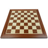 Jeu d'échecs bois sycomore/acajou pièces STAUNTON style allemand ébonisées acacia/buis - taille 4