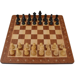 Jeu d'échecs bois padouk...