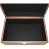 Boîte en bois sapele premium pour pièces d'échecs STAUNTON n°9 (avec défaut)