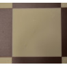 Échiquier enroulable en silicone 51cm blanc/marron (avec défauts)